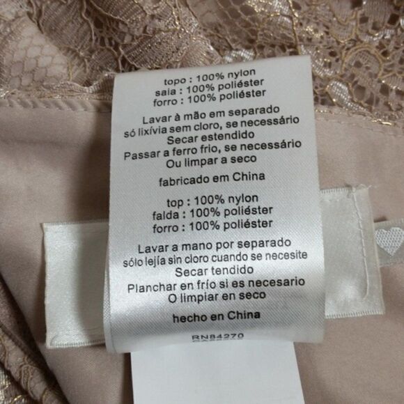 DAVIDS Bridal Tie Back Halter Dress Size 6 Prom Wedding - Picture 6 of 7